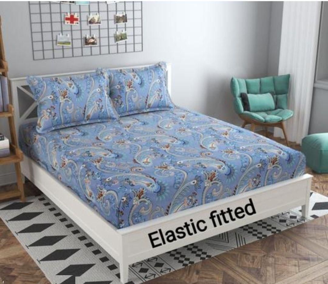 All Round Elastic Fitted Double Bedsheet