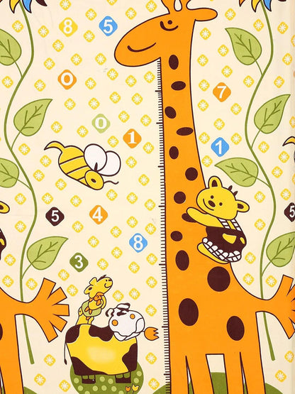 Attractive double fitted supersoft double bedsheet with 2 large pillow covers.