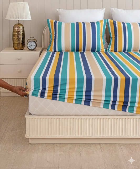 Fashome All Round Elastic Fitted Bedsheet