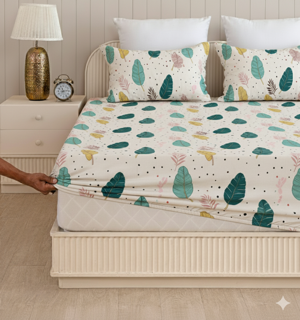 Fashome All Round Elastic Fitted Bedsheet