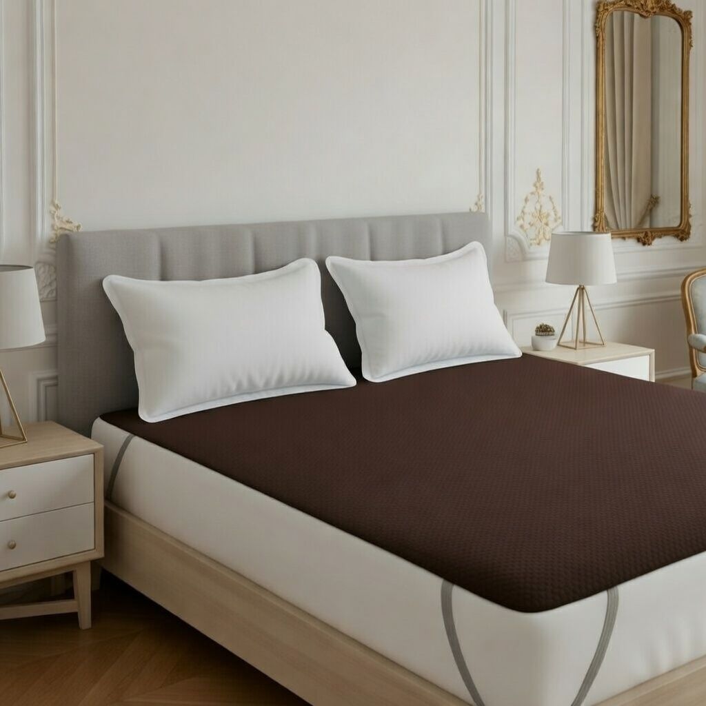 FASHOME Waterproof Mattress Protector – Double Size (187 x 180 cm)